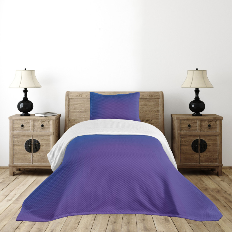 Ombre Vivid Backdrop Bedspread Set