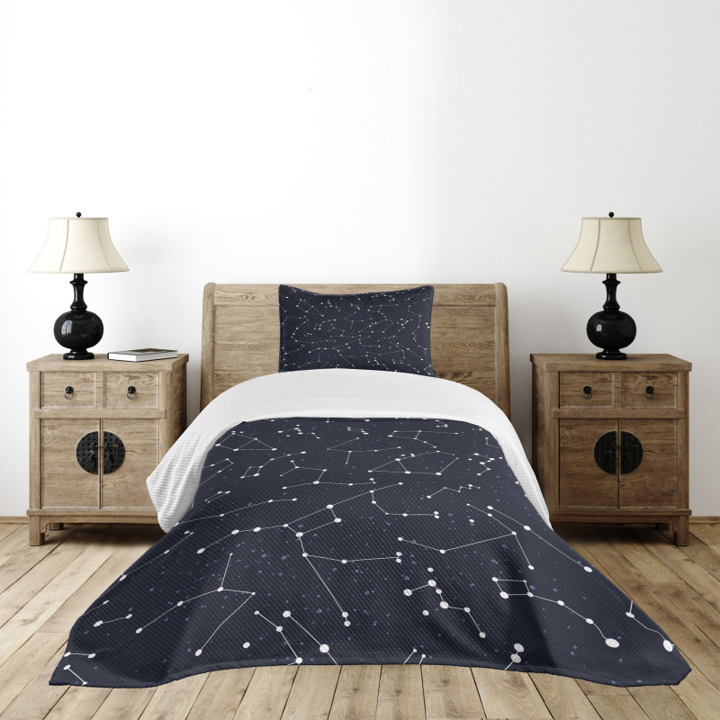 Cluster of Stars Bedspread Set