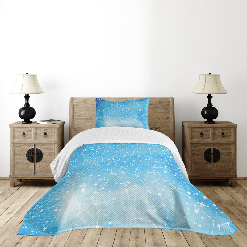 Astronomy Artwork Bedspread Set