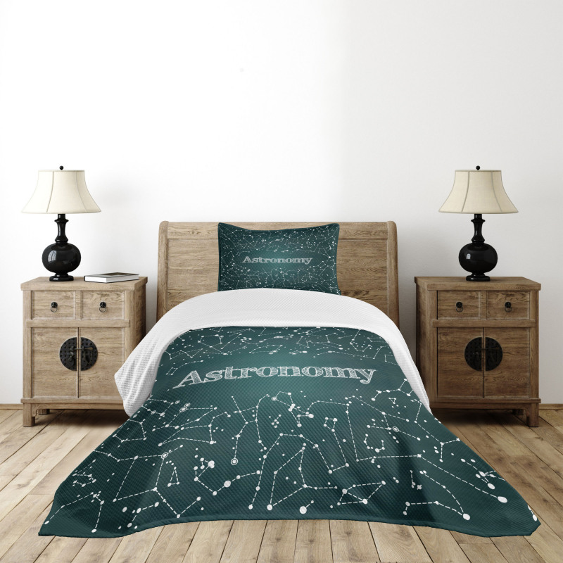 Astronomy School Bedspread Set