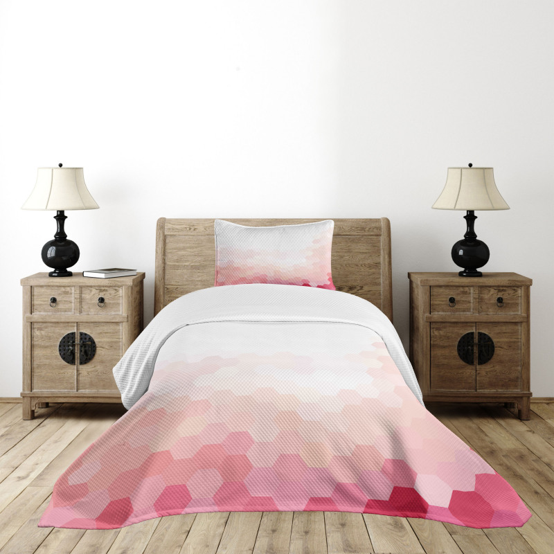 Geometric Digital Bedspread Set