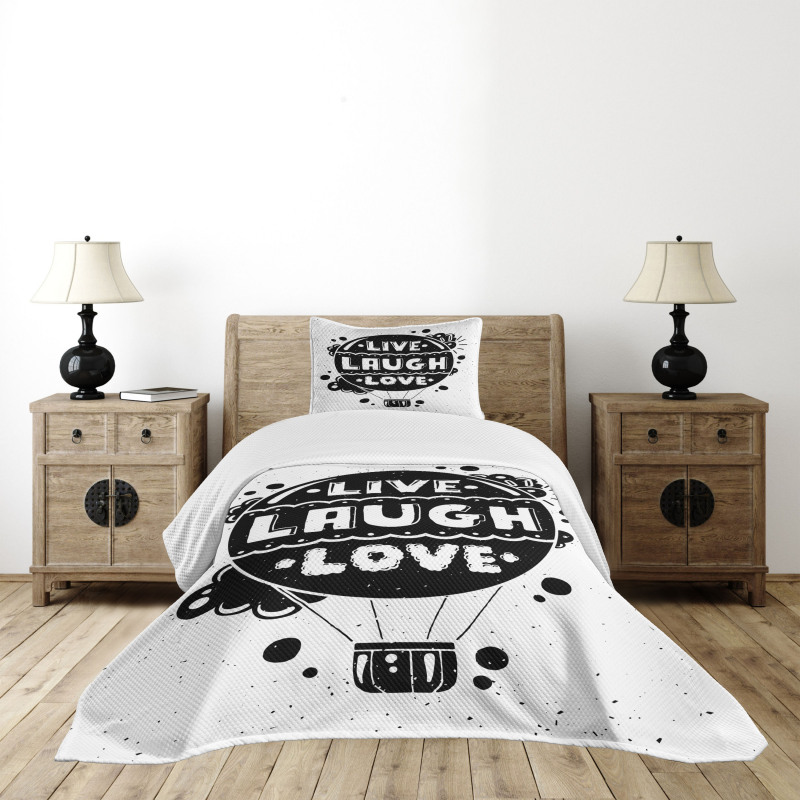 Air Balloon Sun Bedspread Set