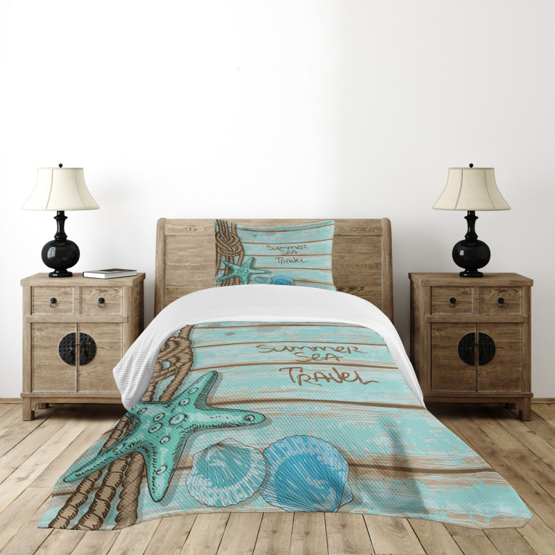 Summer Travel Bedspread Set