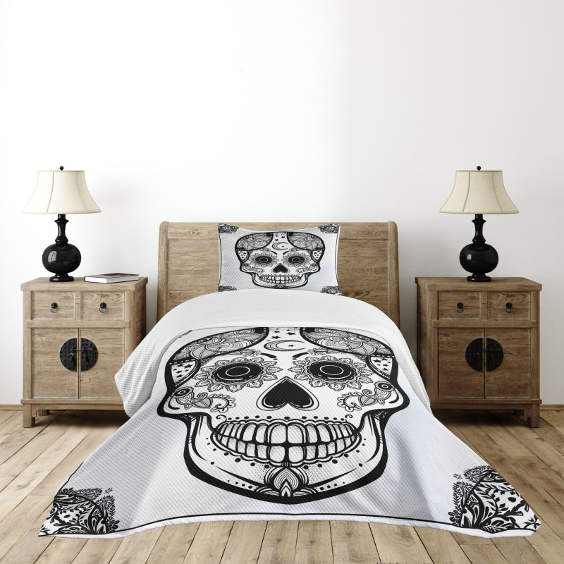 Hispanic Art Mascot Bedspread Set