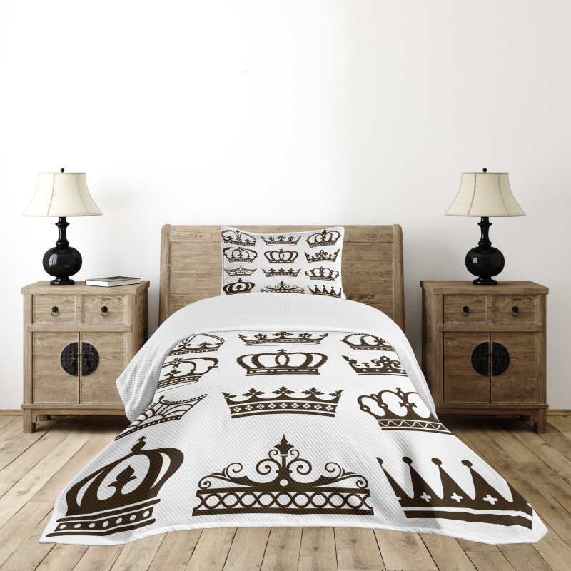 Royalty Crowns Bedspread Set