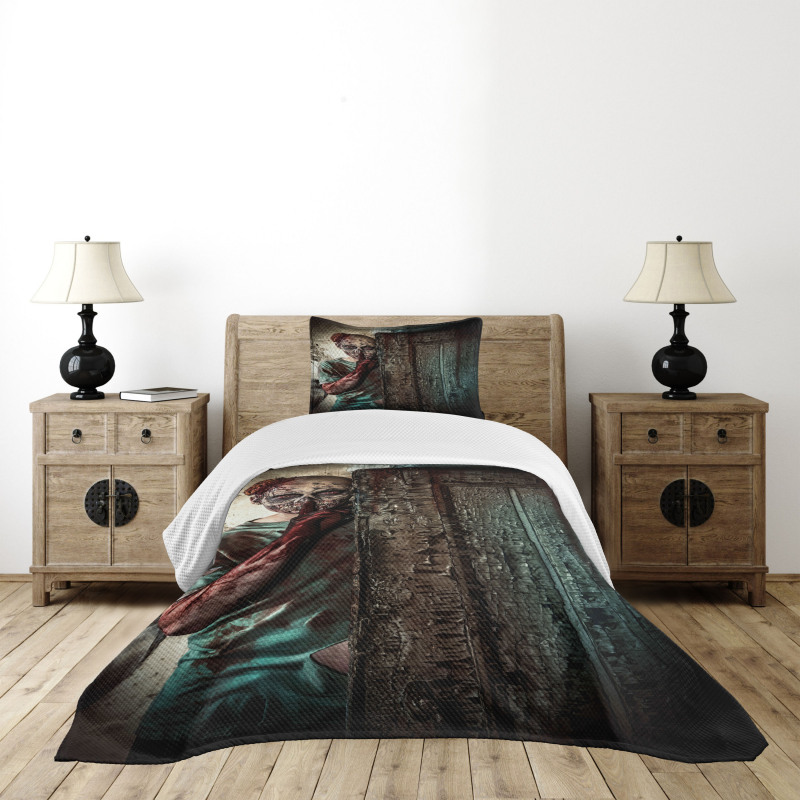 Evil Eyes Monster Bedspread Set