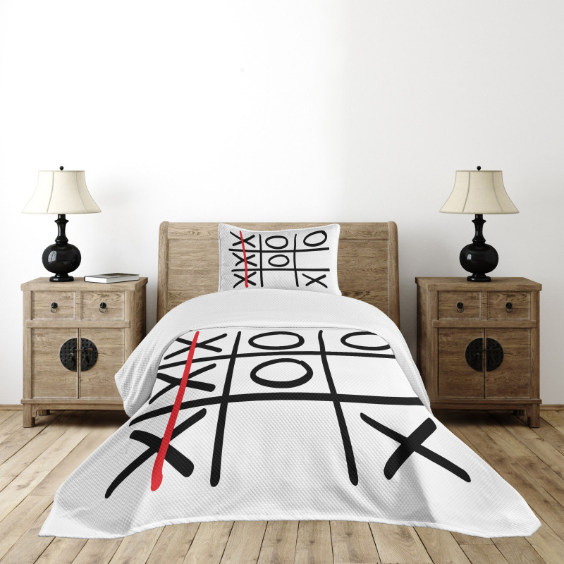 Popular Game Theme Pattern Bedspread Set