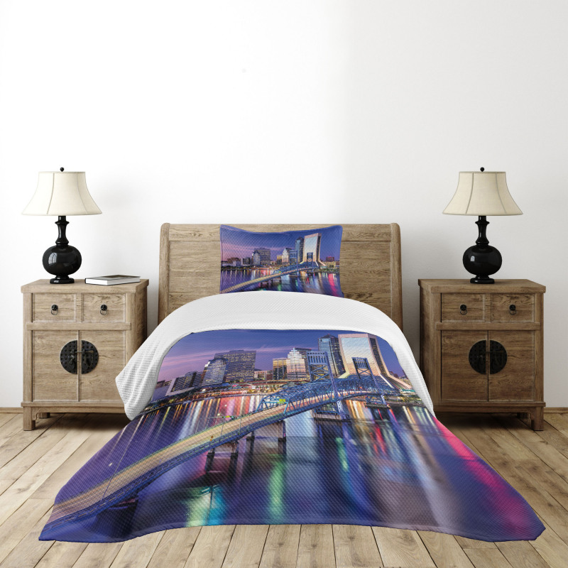 Florida Bridge Bedspread Set