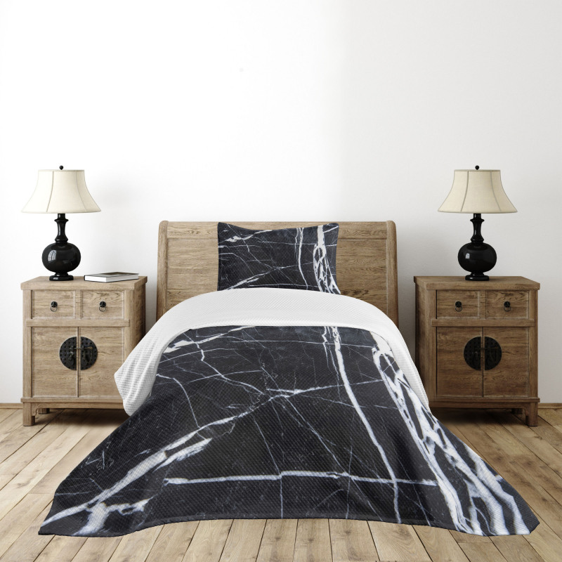 Grunge Natural Stone Bedspread Set