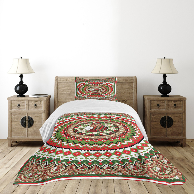 Circles Sock Bedspread Set