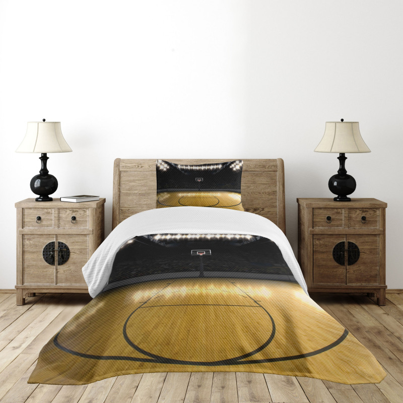 Empty League Arena Bedspread Set