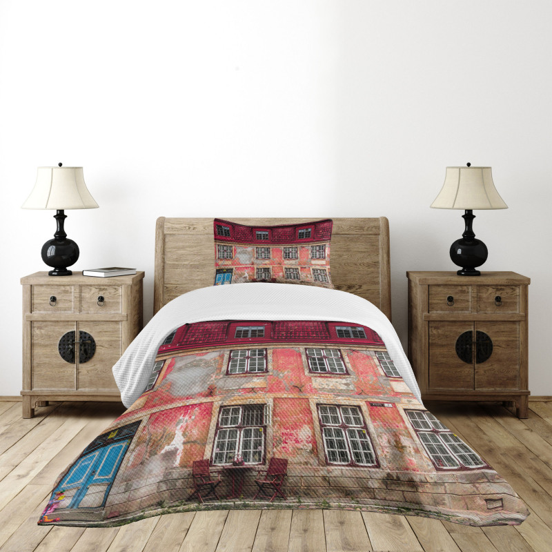 Old City Tallinn Estonia Bedspread Set