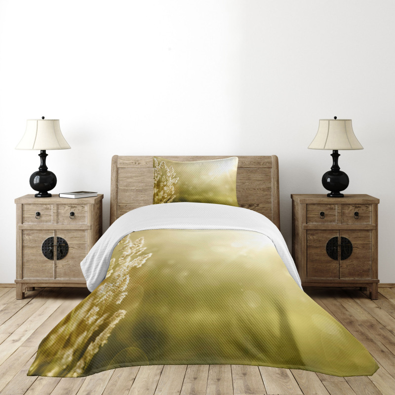 Scenic Autumn Meadow Bedspread Set