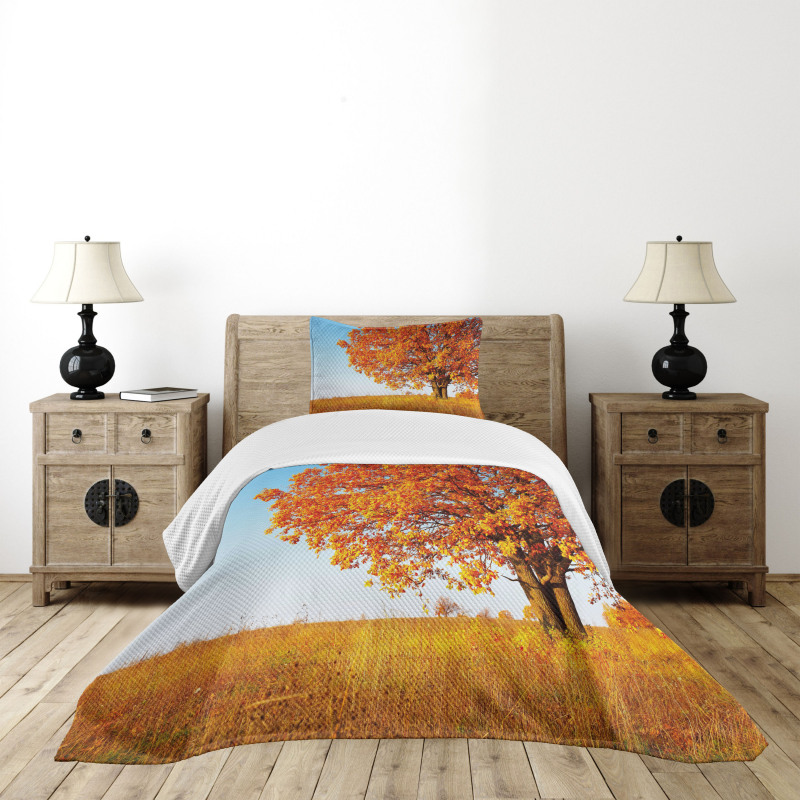 Lonely and Oak Bedspread Set