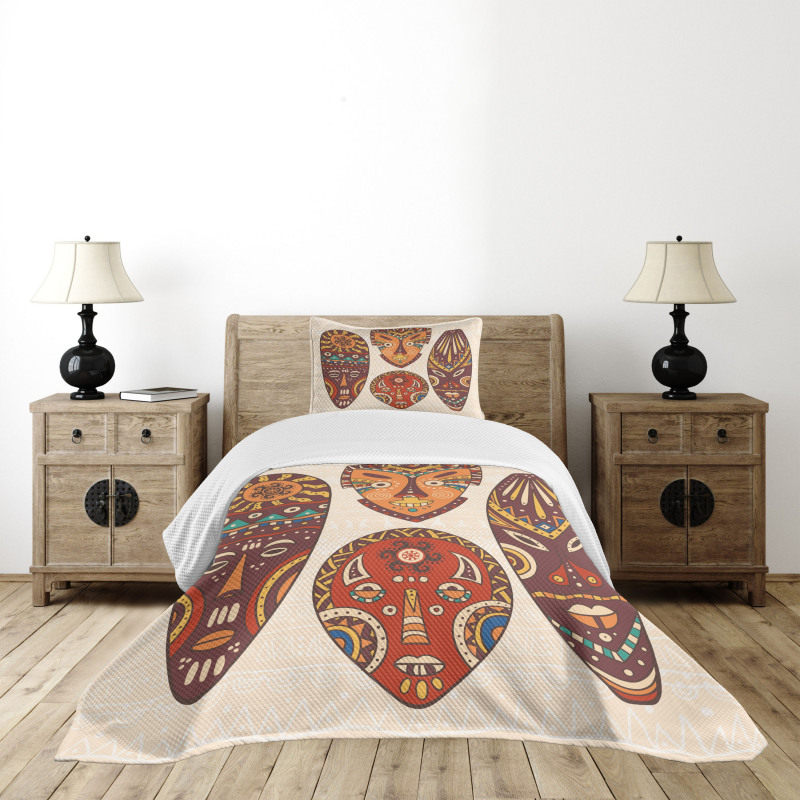 Folk Art Bedspread Set