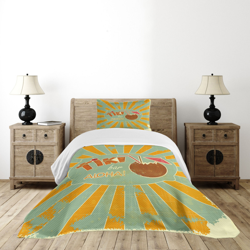 Aloha Fun Party Bedspread Set