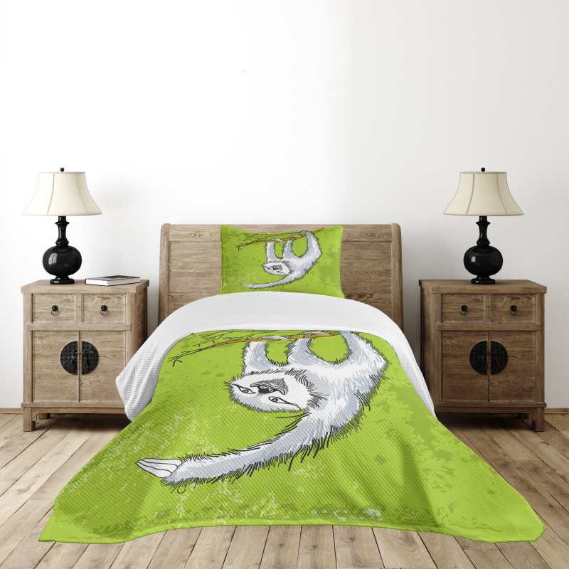 Animal Branch Bedspread Set