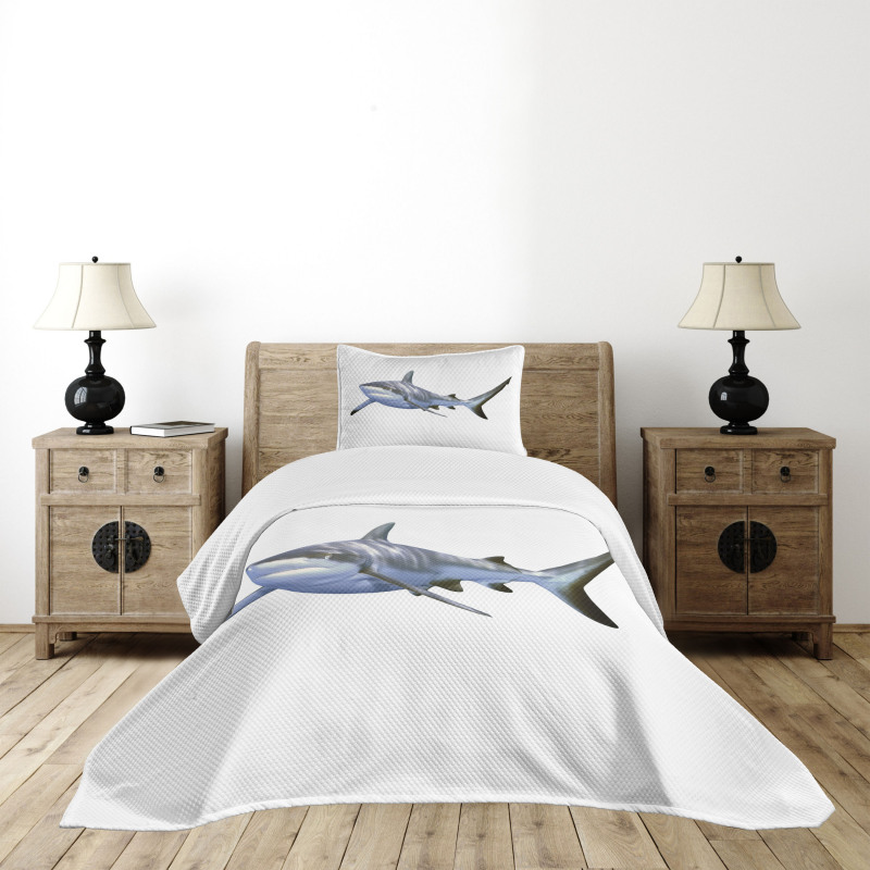 Large Reef Futuristicrt Bedspread Set