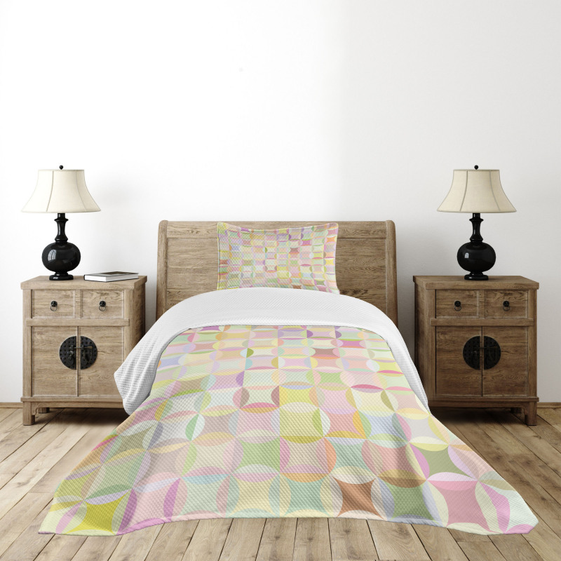 Retro Polka Dots Funky Bedspread Set