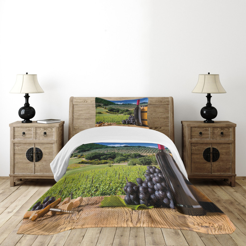 Idyllic Tuscany Country Bedspread Set