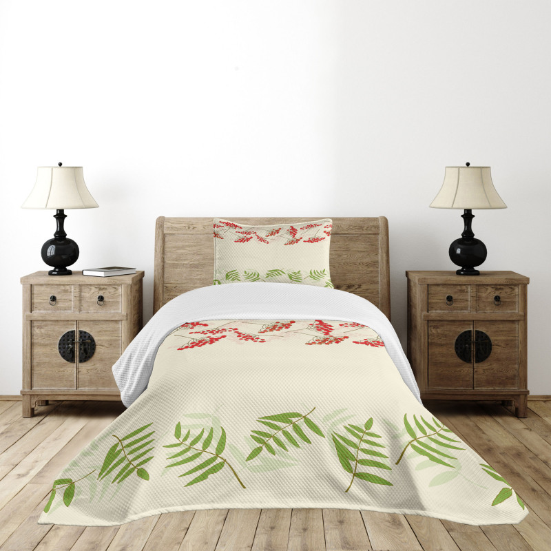 Border with Mountain Ash Bedspread Set