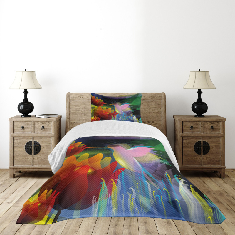 Fantasy Digital Painting Bedspread Set