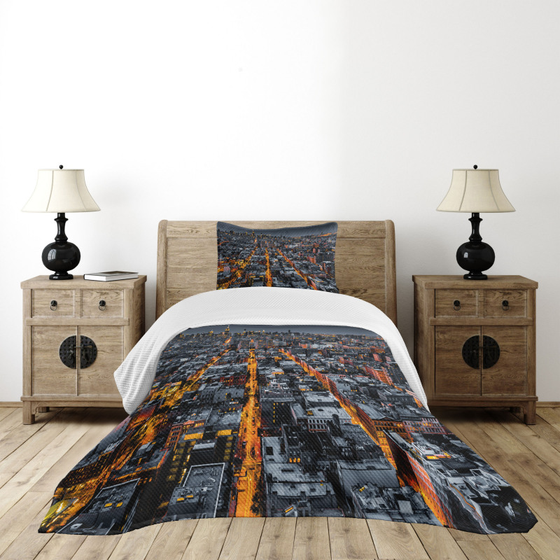 Avenues to Midtown NYC Bedspread Set