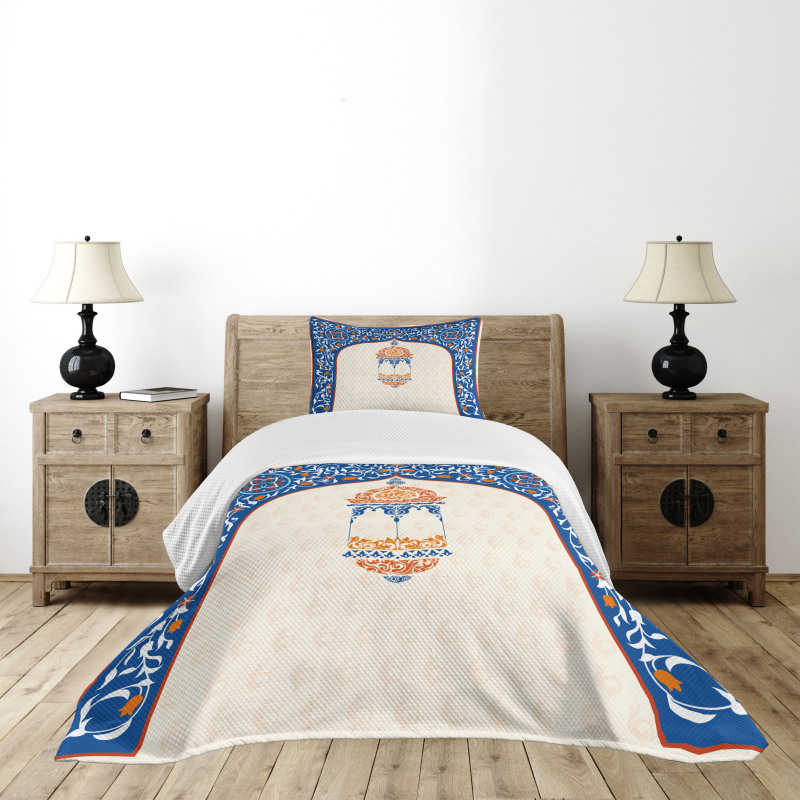 Art Style Oriental Bedspread Set