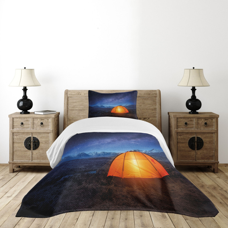 Camp Tent Holiday Journey Bedspread Set