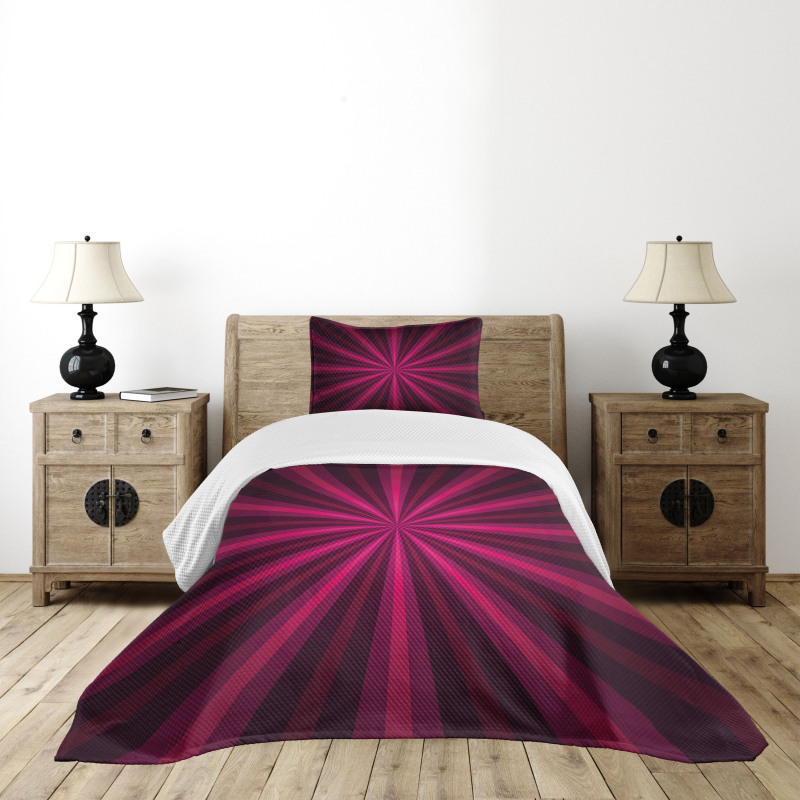 Starburst Futuristic Bedspread Set