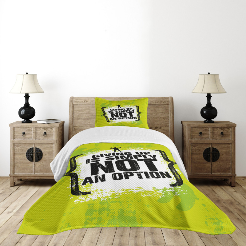 Muscular Champion Man Bedspread Set