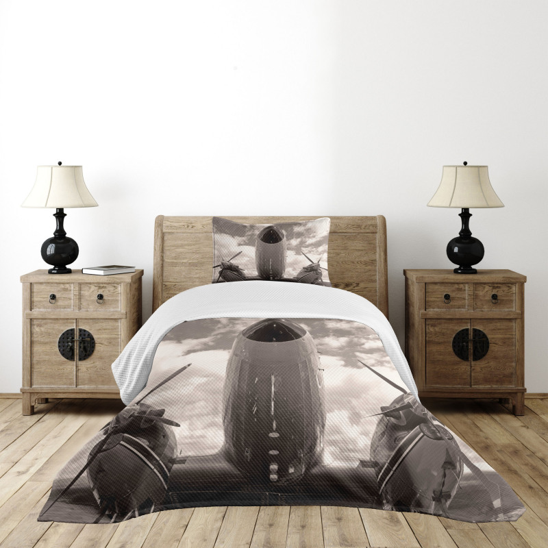 Turboprop Nose Bedspread Set