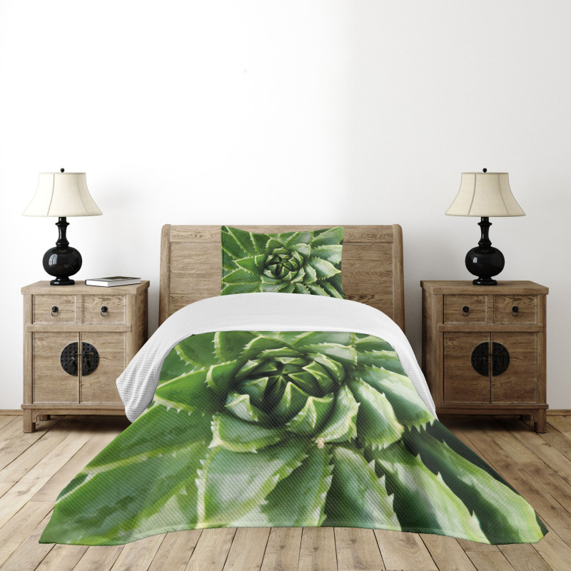 Green Leaf Exotic Mexico Bedspread Set