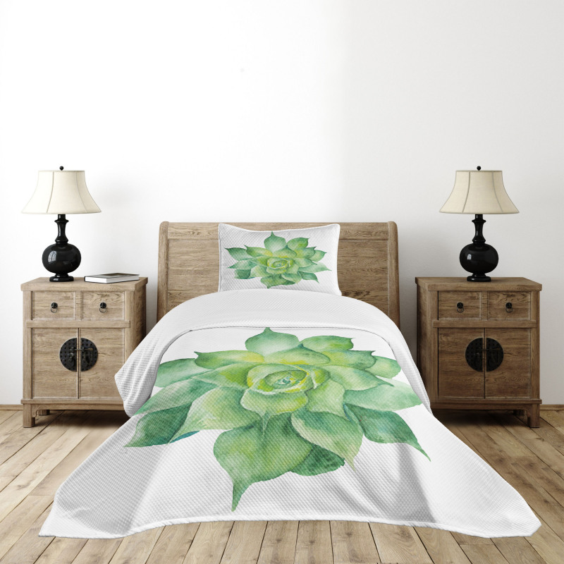 Botanical Gardening Theme Bedspread Set