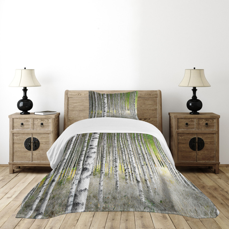 Late Summer Foliage Bedspread Set