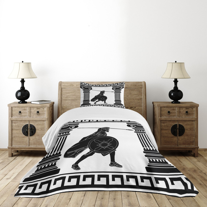 Warrior Ready Attack Bedspread Set