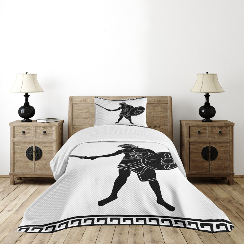 Greek Hero Bedspread Set