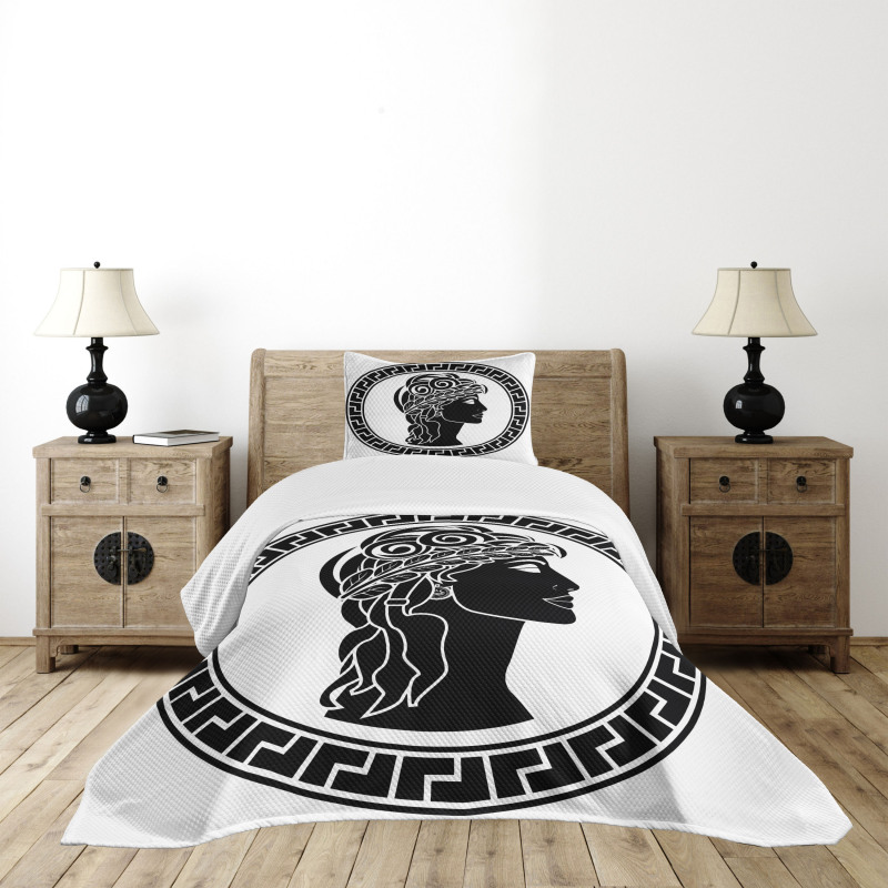 Roman Woman Bedspread Set