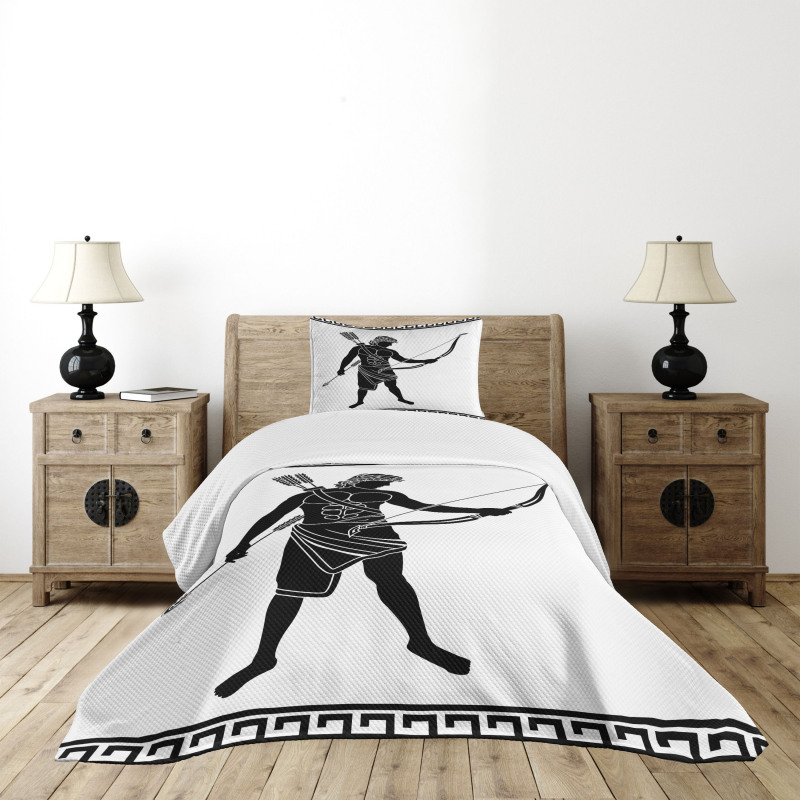 Hellenic Bowman Eros Bedspread Set