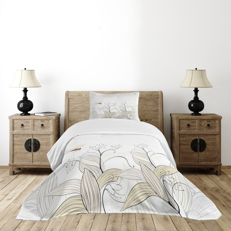 Nature Branches Lake Bedspread Set