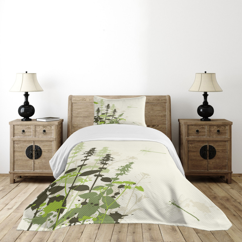 Wildflowers Grassland Bedspread Set