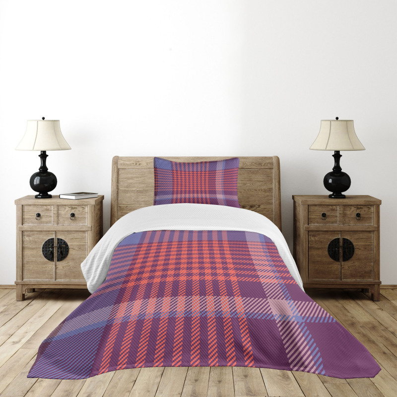 Retro British Culture Bedspread Set