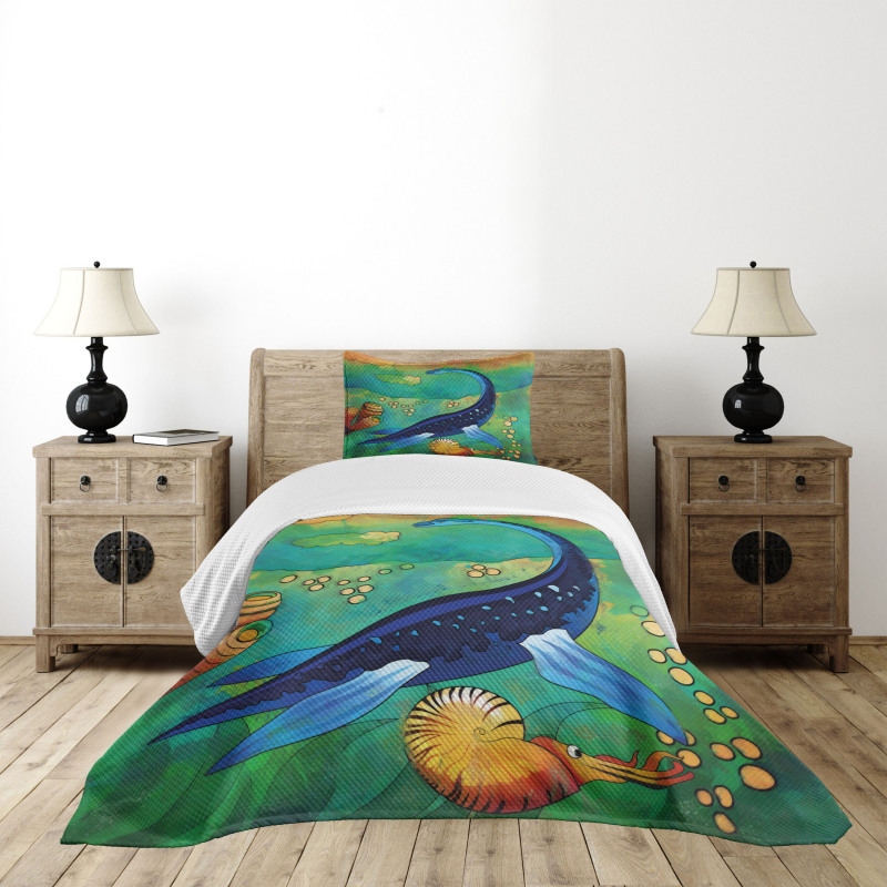 Sea Creature Bedspread Set