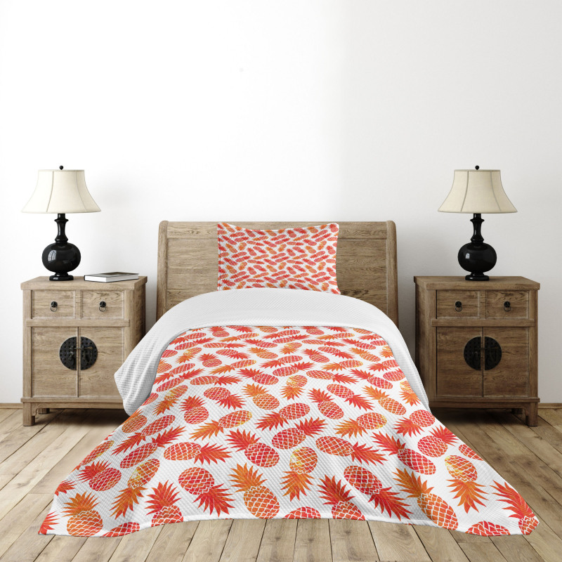 Vintage Tropical Exotic Bedspread Set