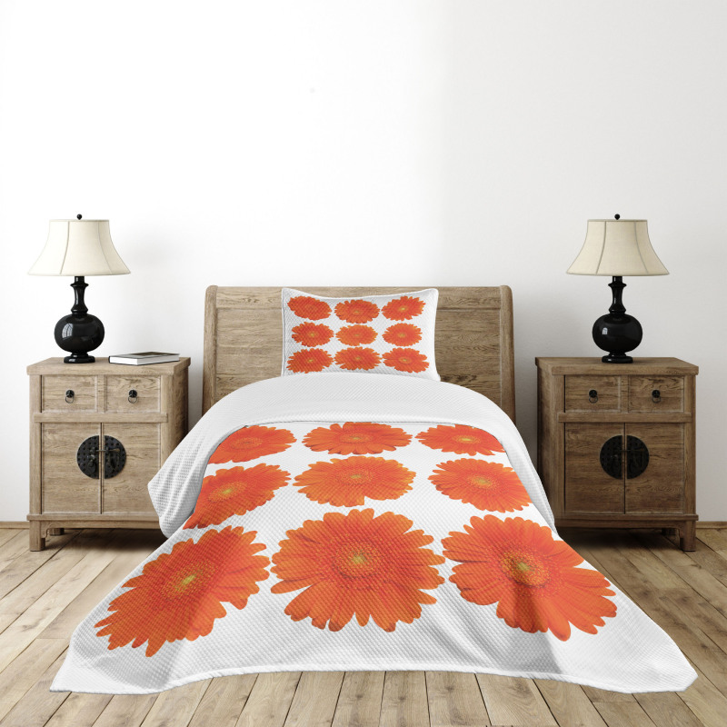 Daisy Bouquet Botanical Bedspread Set