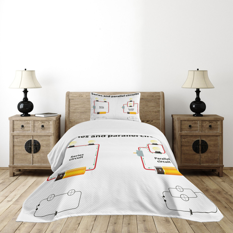 Parallel Circuts Bedspread Set
