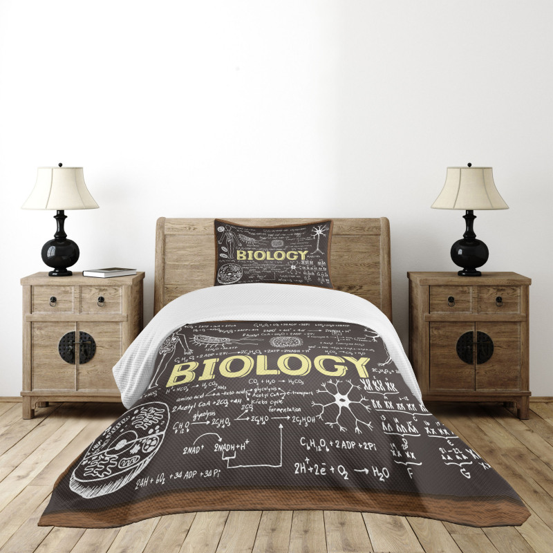 Biology Bedspread Set