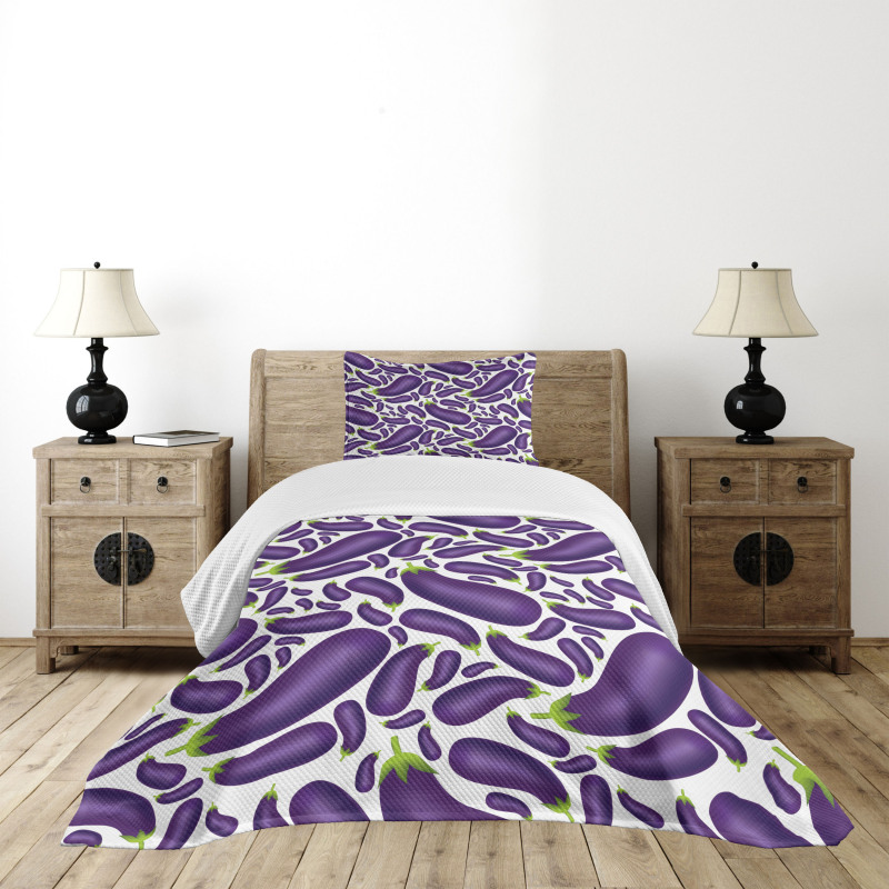 Delicious Fresh Dish Bedspread Set