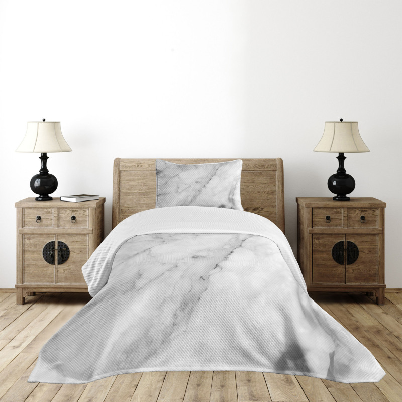 Granite Surface Motif Bedspread Set