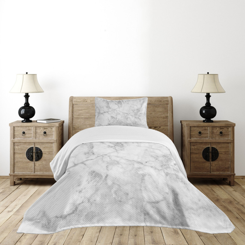 Lines Stained Grunge Bedspread Set